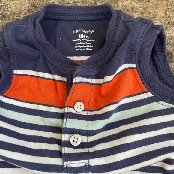 NWOT Carters baby boy romper - Picture 5 of 5